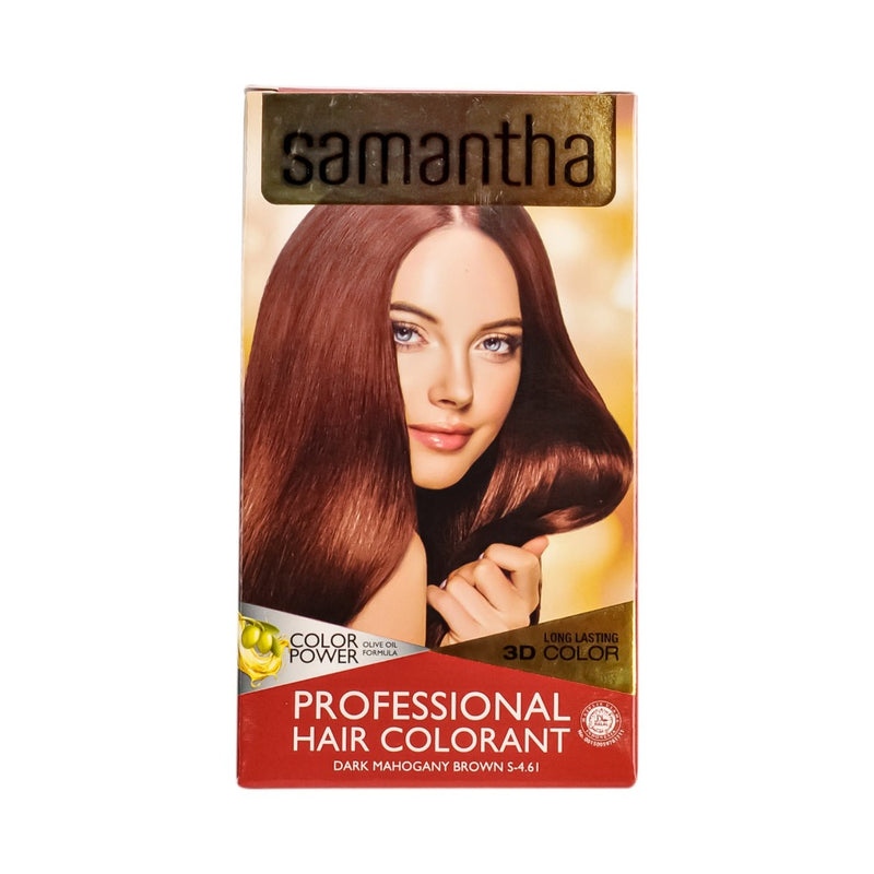 Samantha Hair Color Dark Mahogany Brown 25ml