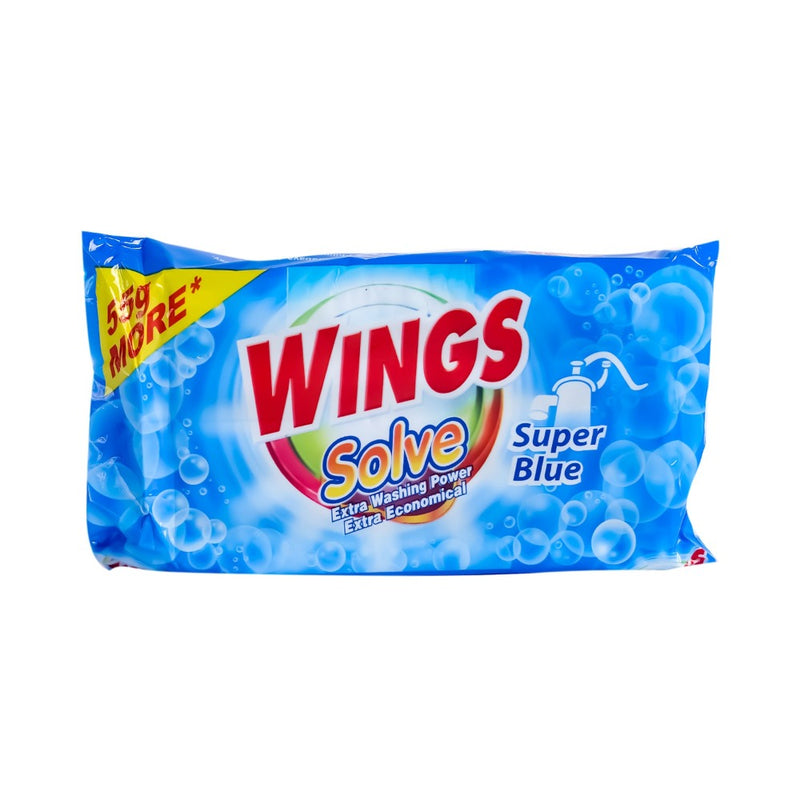 Wings Solve Detergent Bar Super Blue 150g