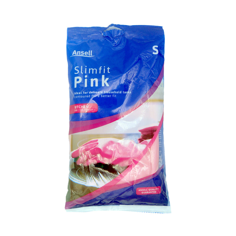 Ansell Gloves Slim Fit Pink