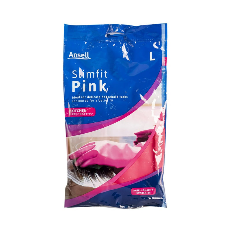 Ansell Gloves Slim Fit Pink