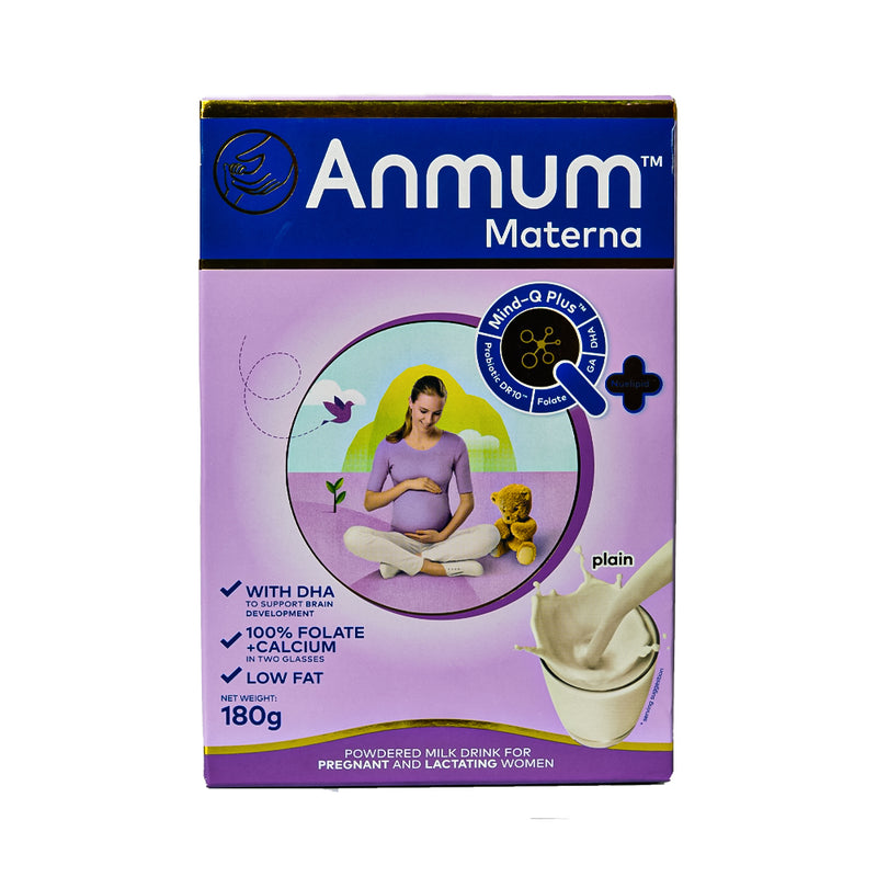 Anmum Materna Powdered Milk Drink Plain 180g