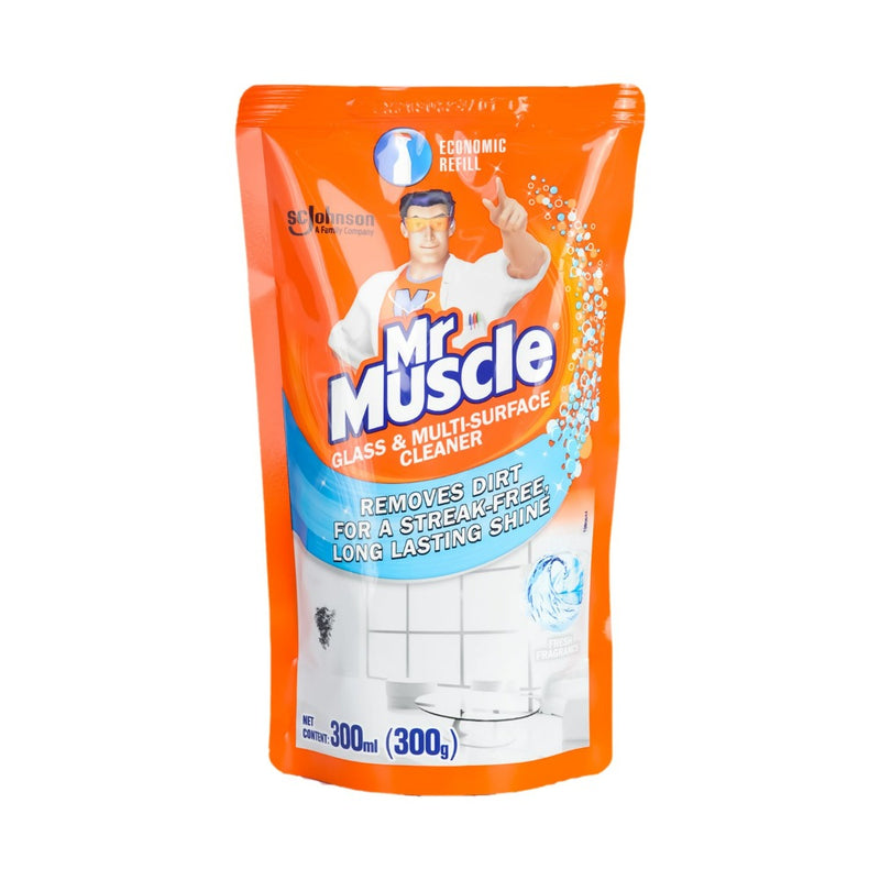 Mr Muscle Glass and Multi-Surface Cleaner Fresh Refill 300ml