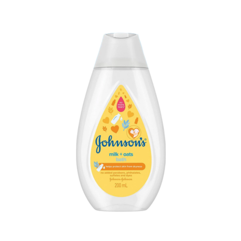 Johnson's Baby Bath Milk + Oats 200ml