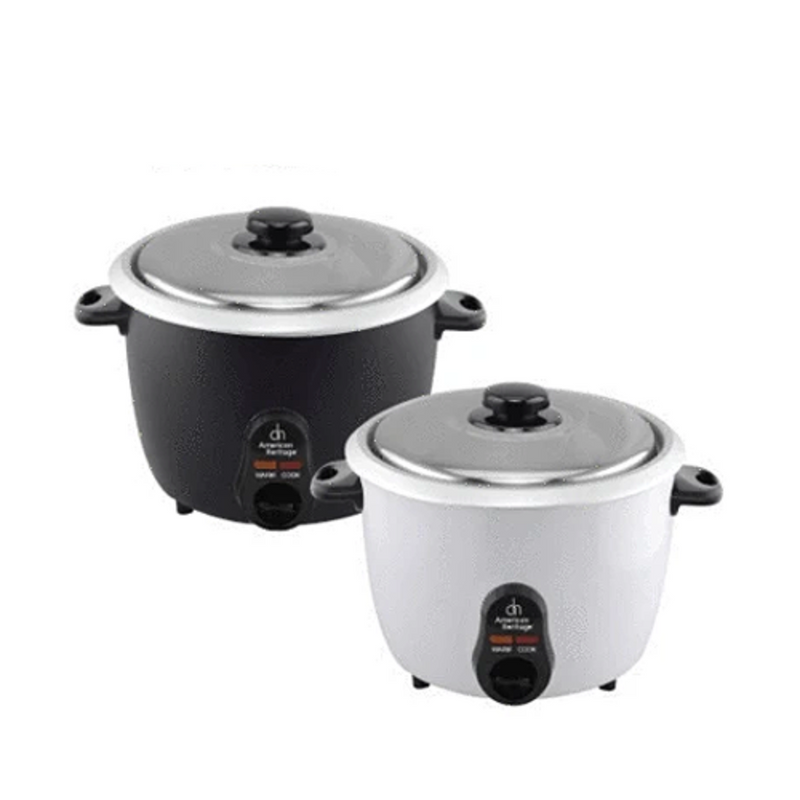 American Heritage Stainless Cover Rice Cooker 1.5L