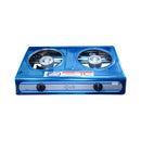Asahi 2 Burner Gas Stove With Enemel Trivet