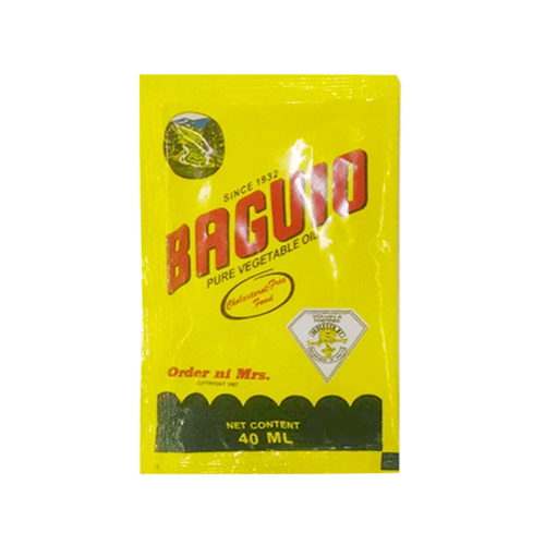 Baguio Vegetable Oil Sachet 40ml