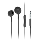 Euroo In Ear Headphones with Mic Black