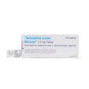 Bricanyl Terbutaline Sulfate 2.5mg Tablet By 2's