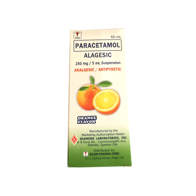 Paracetamol 250mg/5ml Syrup 60ml