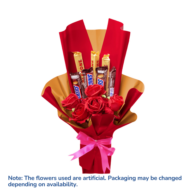 Snickers And Toblerone Bouquet