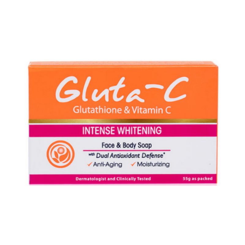 Gluta C Intense Whitening Soap With Dual Antioxidant Defense 55g gluta-c-intense-whitening-soap-with-dual-antioxidant-defense-55g