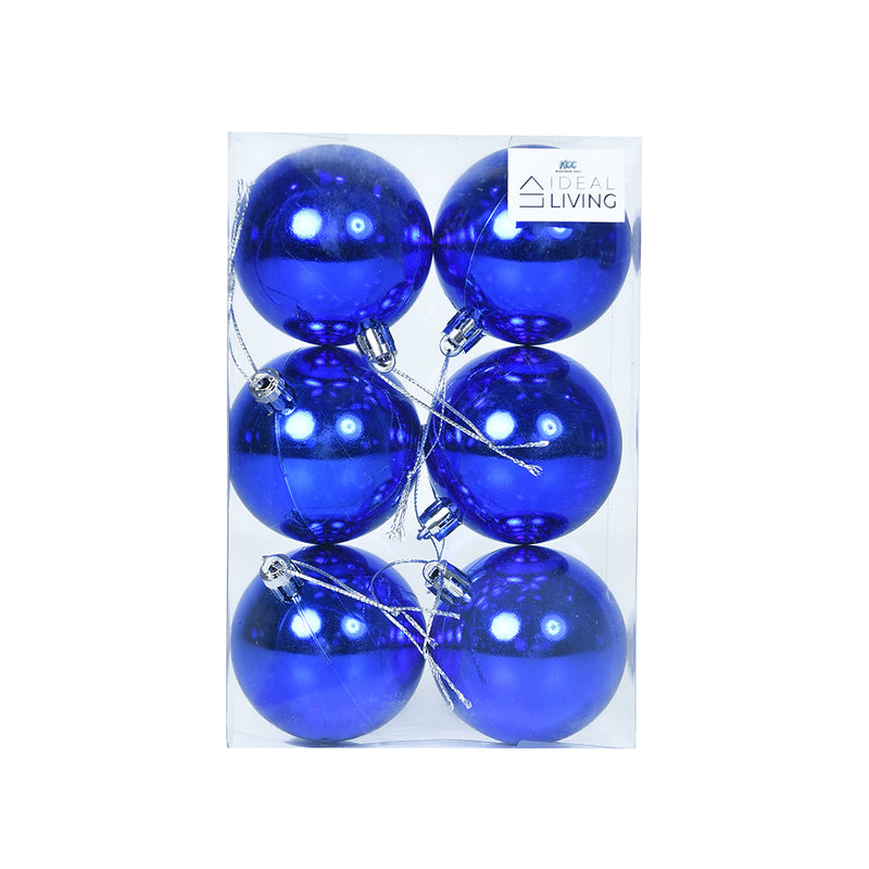 Ideal Living Shiny Balls Plain 7cm 6's