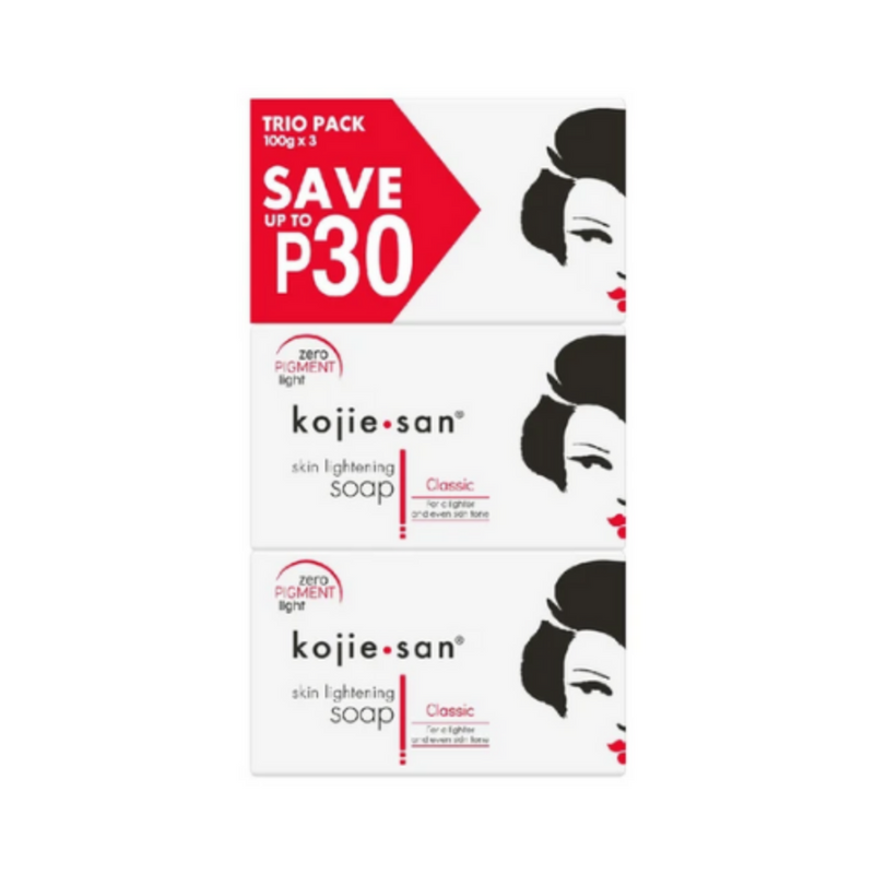 Kojie San Skin Lightening Soap 100g x 3's
