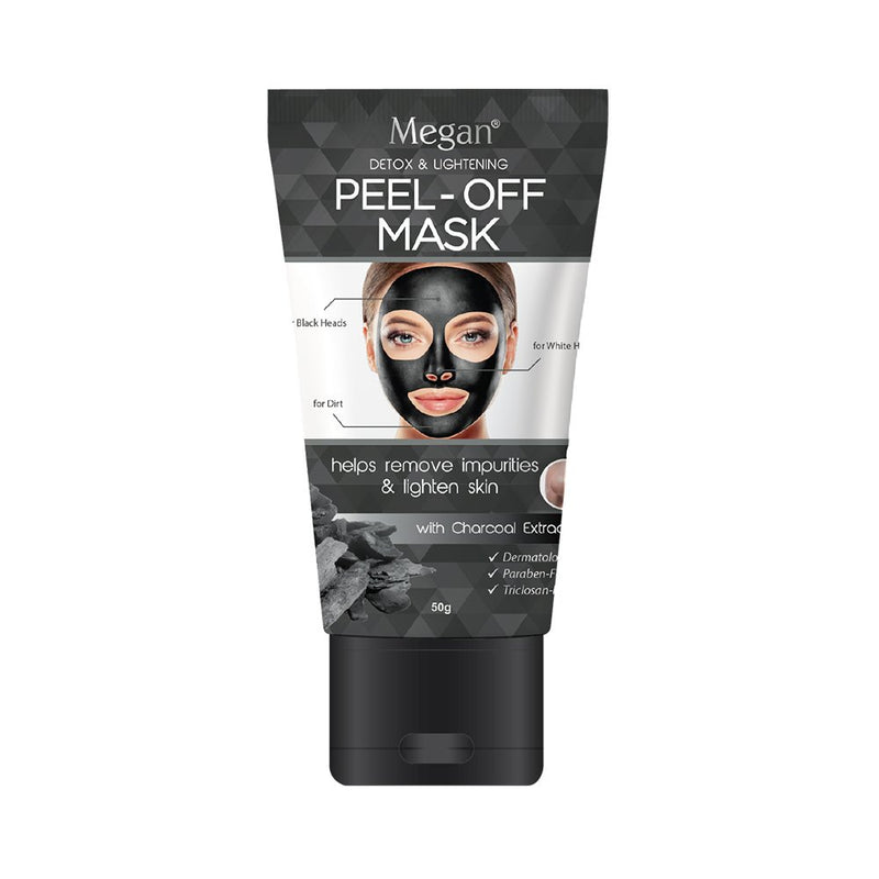 Megan Peel-off Clay Mask Charcoal 50g