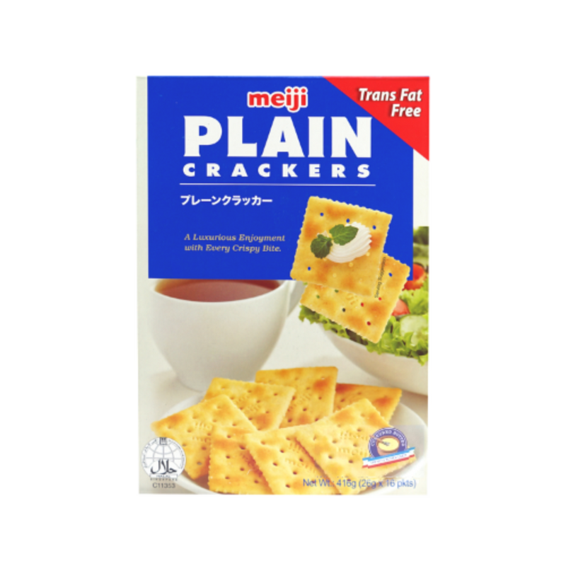 Meiji Plain Crackers 416g