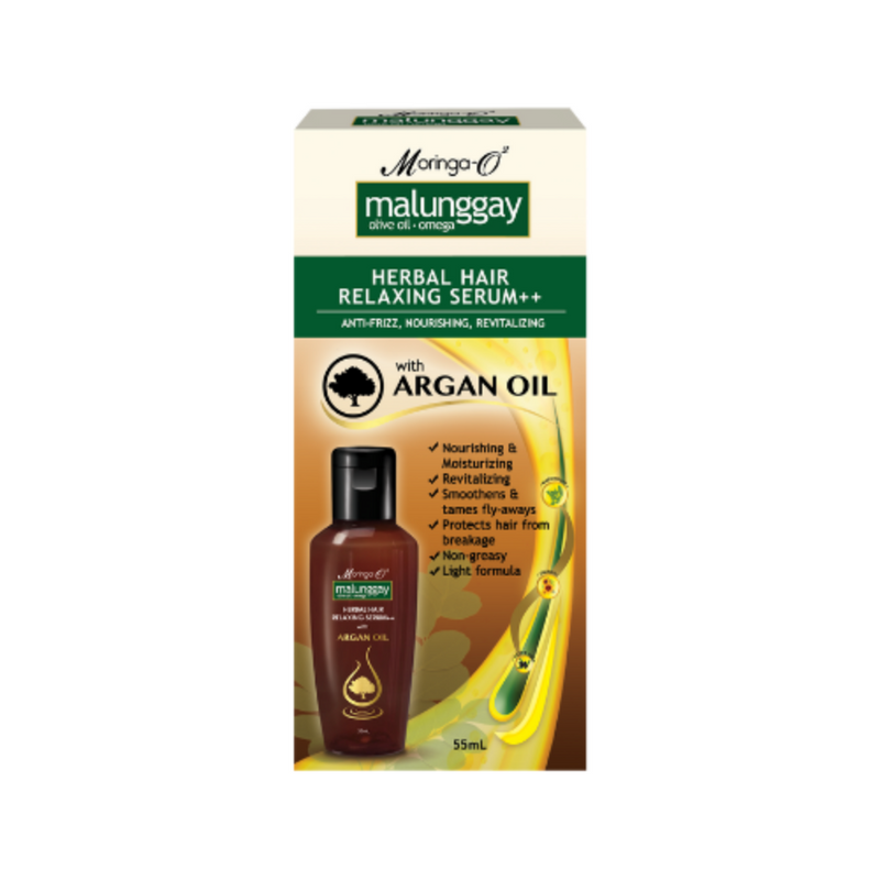 Moringa-O2 Malunggay Herbal Hair Serum With Argan Oil 55ml