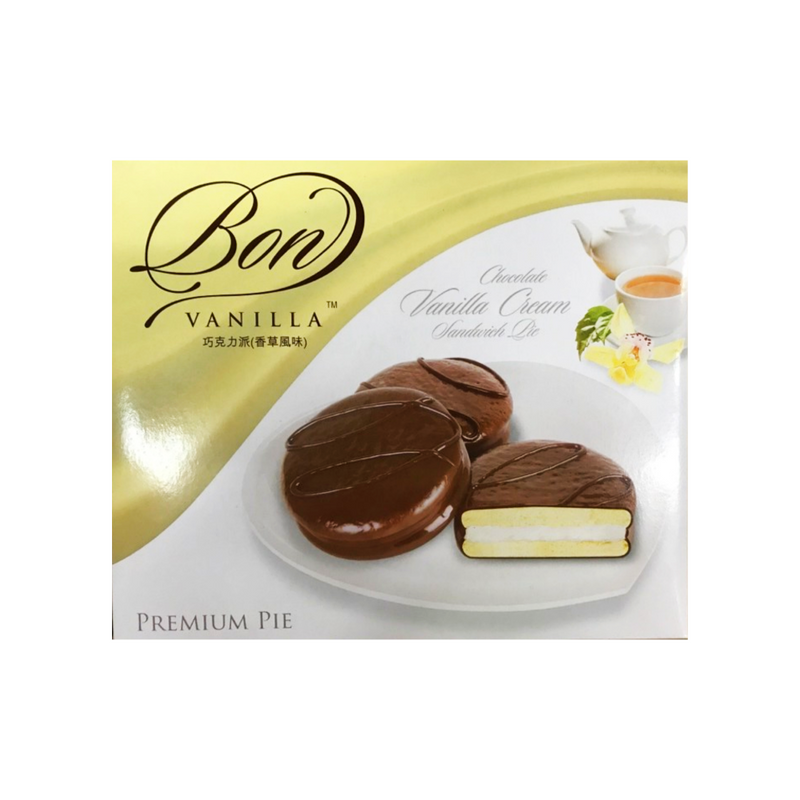 Bon Vanilla Pie Chocolate Vanilla Cream Sandwich 260g