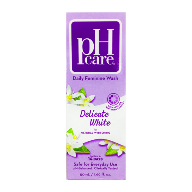 PH Care Feminine Wash Delicate White 50ml