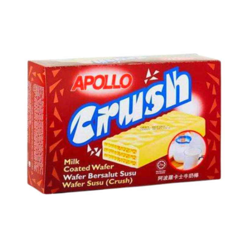 Apollo Milk Coated Wafer Crush 13g x 24's