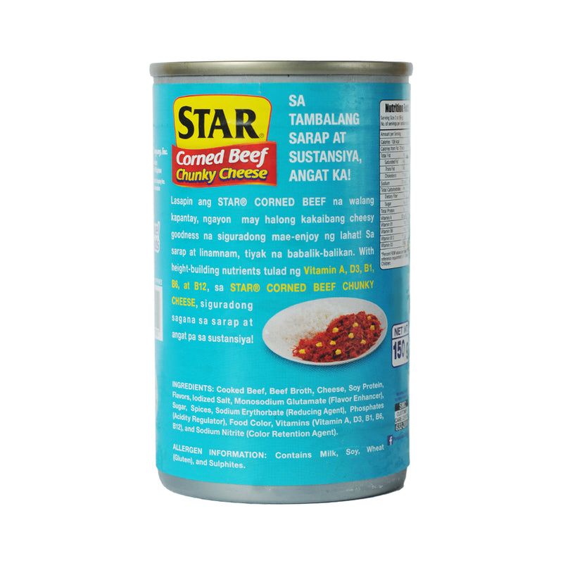 Star Corned Beef Chunky Cheese 150g