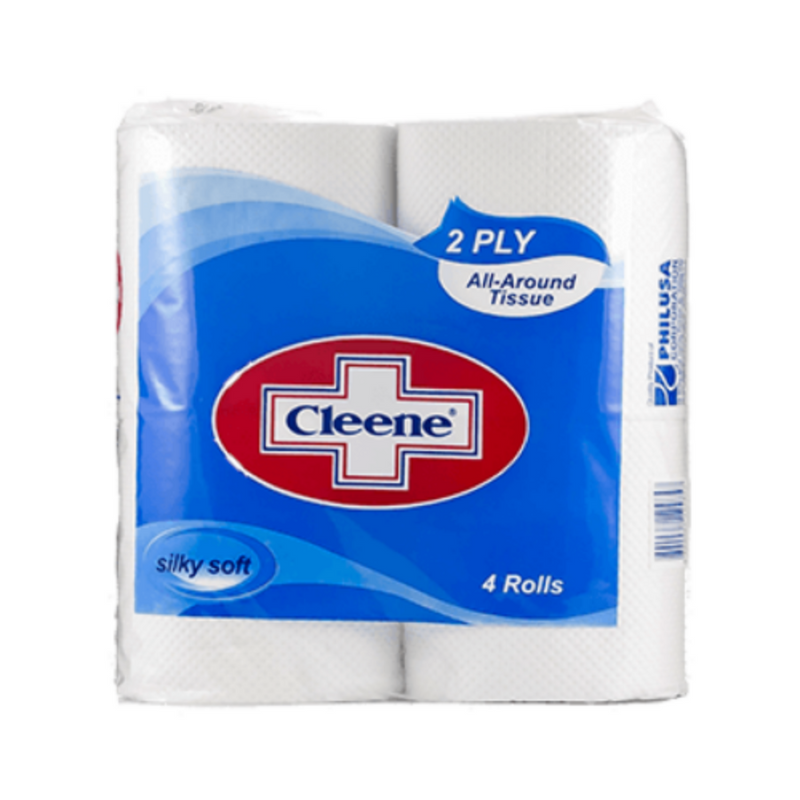 Cleene Silky Soft Tissue 2Ply 4's