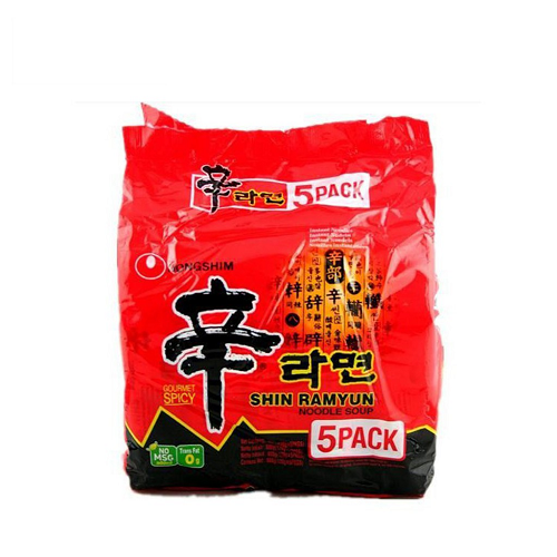 Nongshim Shin Ramyun Multipack 120g x 5's