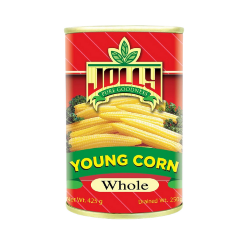 Jolly Young Corn Whole 425g