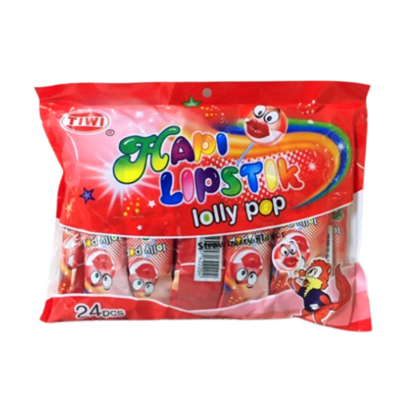 Tiwi Hapi Lipstik Lollypop 24's