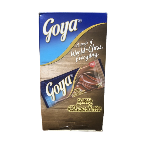 Goya Bar Milk Chocolate 12g x 24's