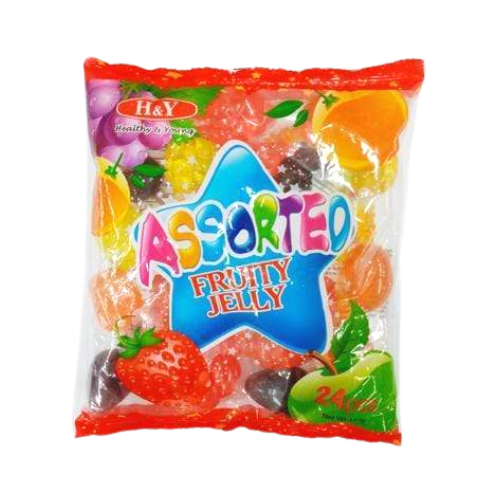 H & Y Fruity Jelly Assorted 24's