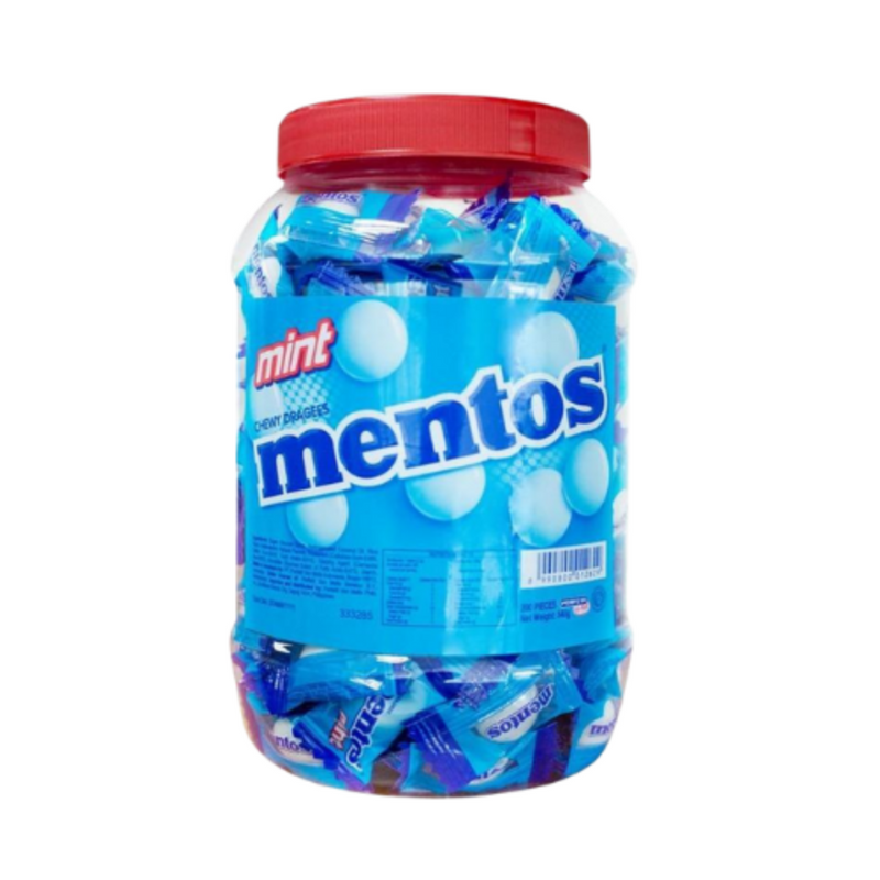 Mentos Mint Candy With Jar 200's