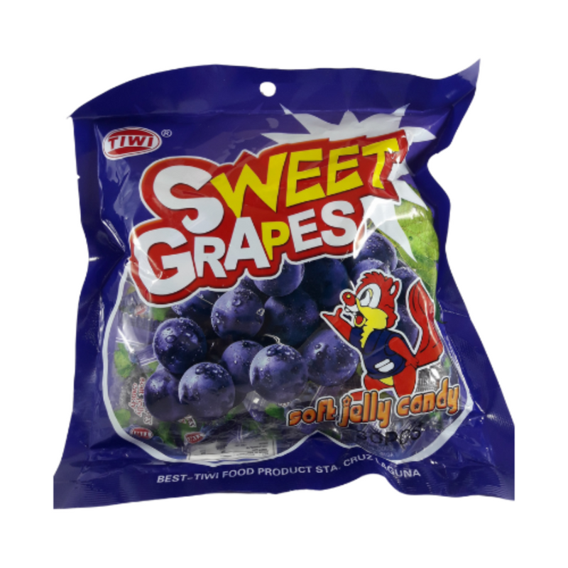 Tiwi Sweet Jelly Candy Sweet Grapes 30's