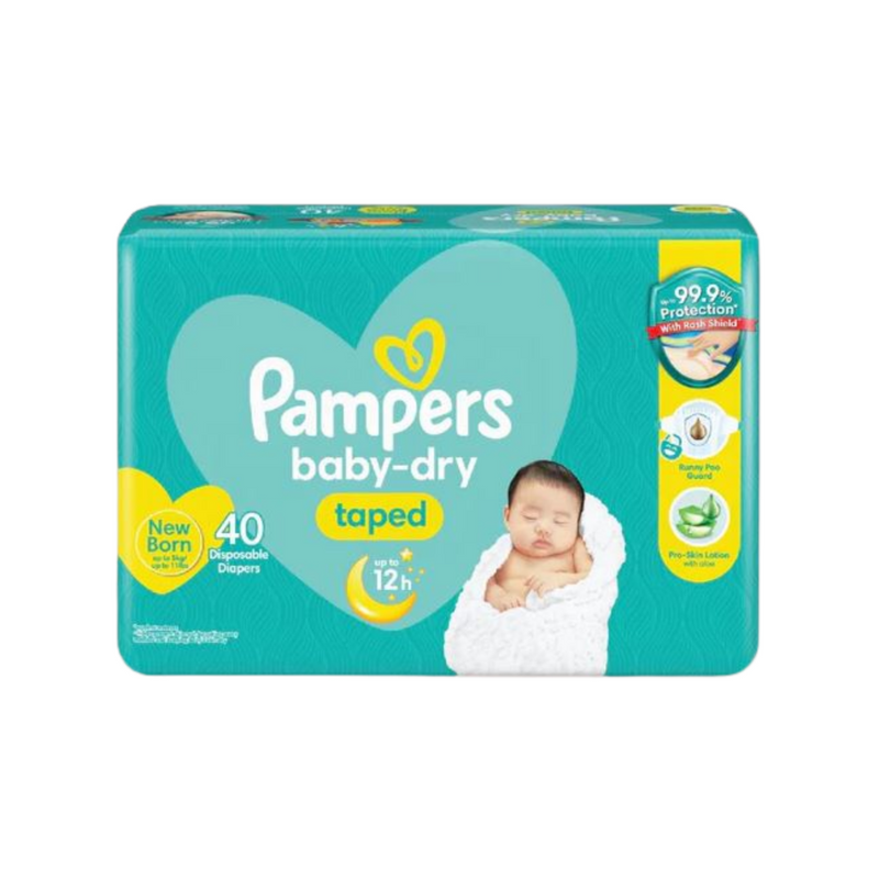 Pampers Diaper Baby-Dry Newborn 40's