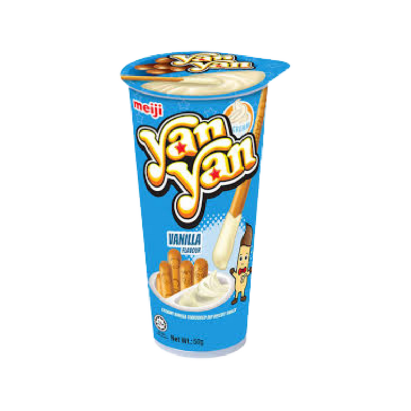 Meiji Yan Yan Biscuit Snack Vanilla 50g