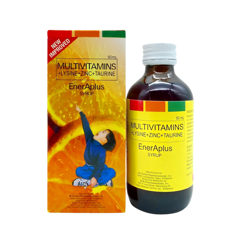Ener A Plus Multivitamins Syrup 60ml