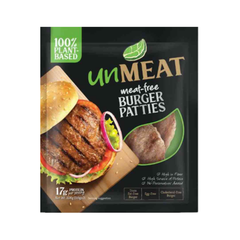 Unmeat Meat Free Burger Patties 226g