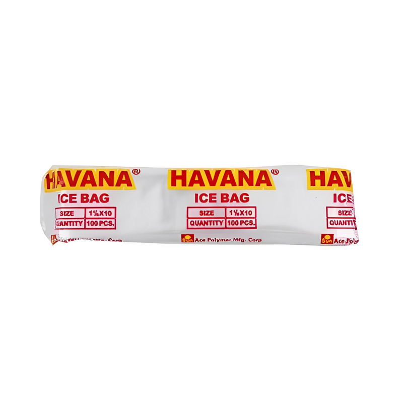 Havana Pe Ice Bag 1 1/4 x 10 100's