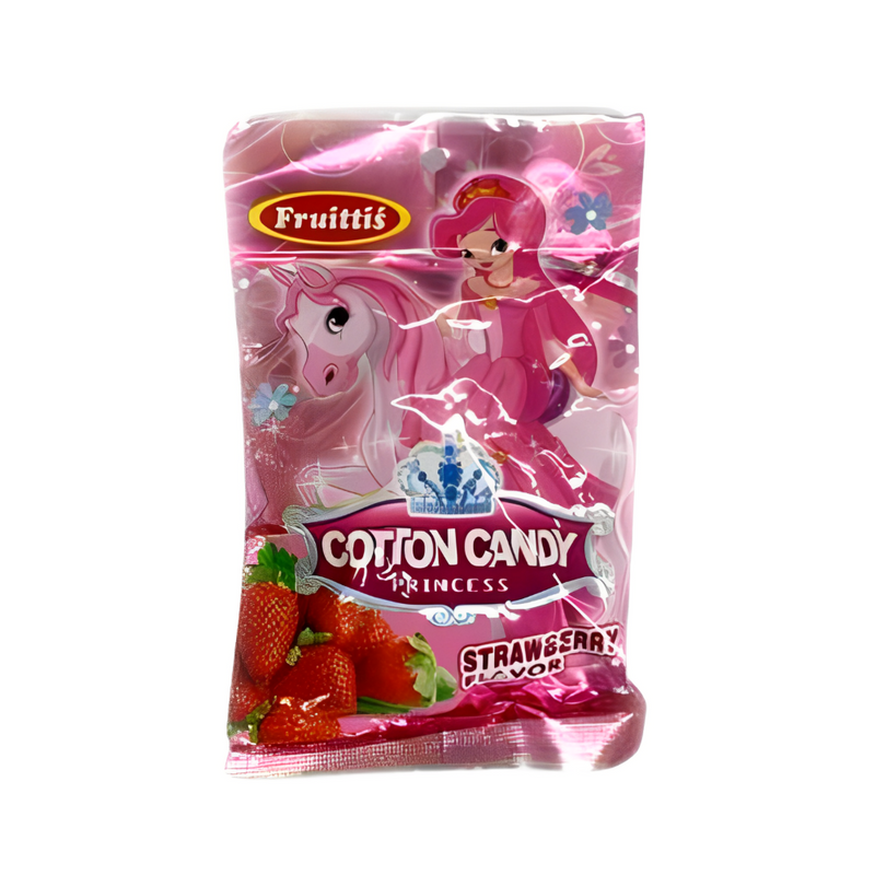 Fruittis Princess Cotton Candy Strawberry 10g