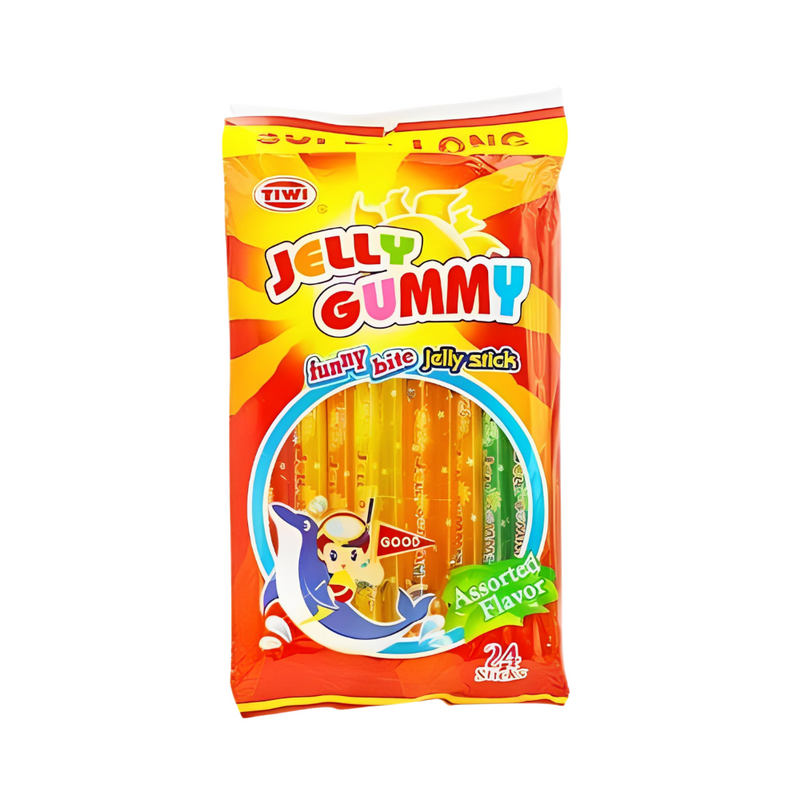 Tiwi Jelly Gummy Assorted Flavor 24's