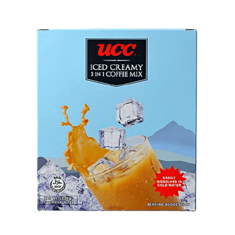 UCC Iced Creamy 3 in 1 Coffee Mix 25g x 10's