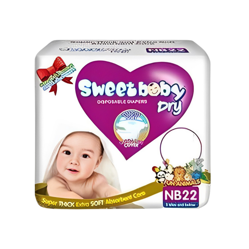 Sweet Baby Dry Diaper Travel Pack Newborn 22's