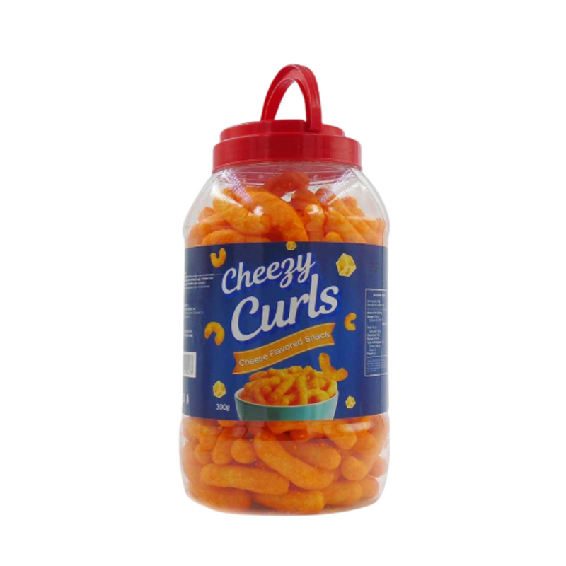 Cheezy Curls Cheese Snack Flavored 300g