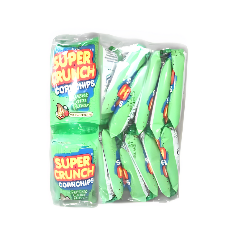Super Crunch Corn Chips Sweet Corn 7g x 12's