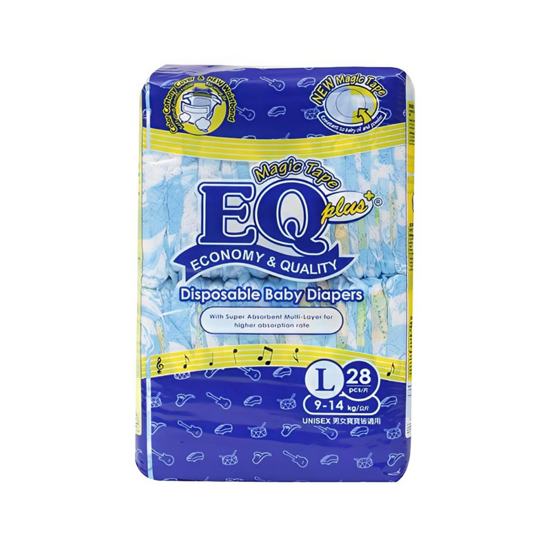 EQ Plus Baby Diaper Big Pack Large 28's