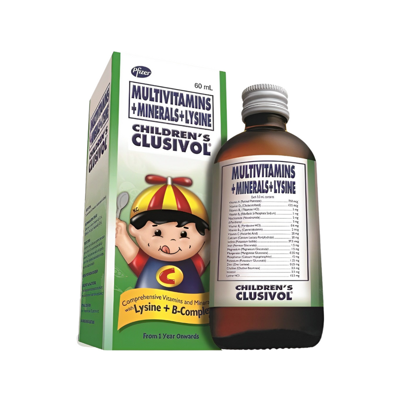 Clusivol Multivitamins Syrup 60ml
