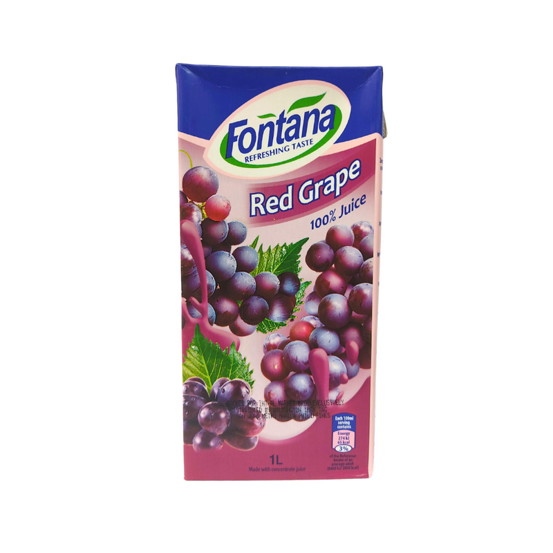 Fontana Fruit Juice Grape 1L