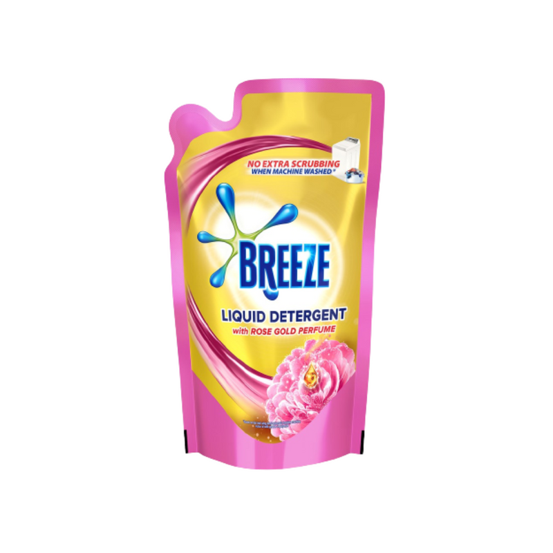 Breeze Liquid Detergent With Rose Gold Perfume 650ml