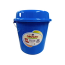 Orocan Quality Pail with Cover Blue 12L