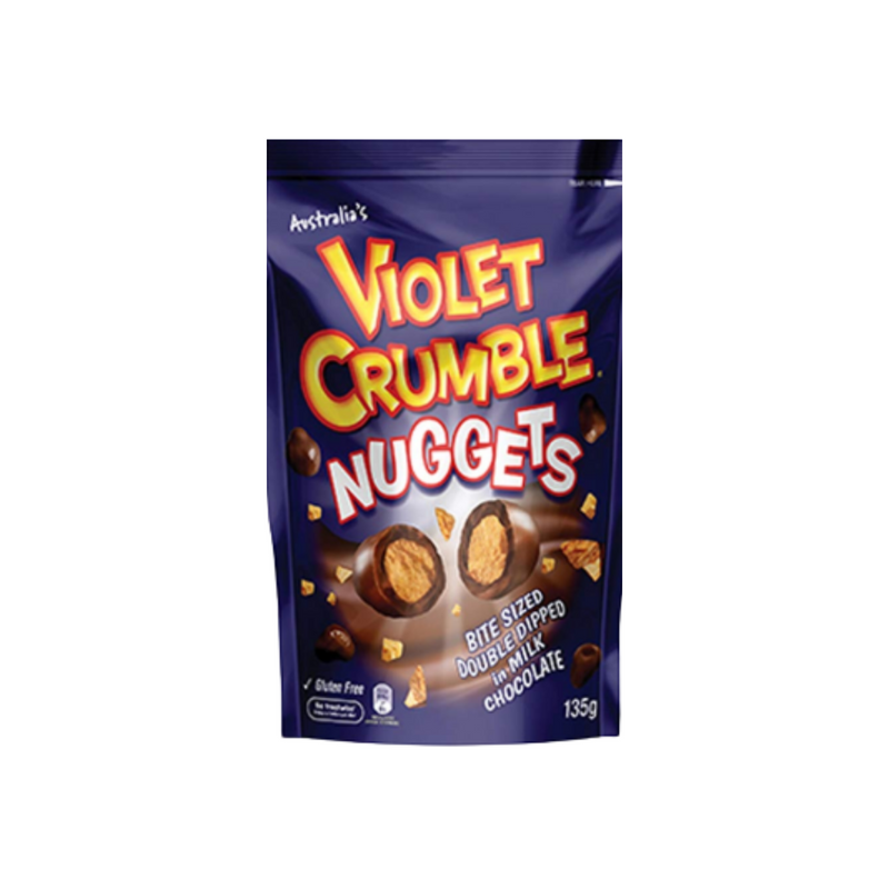 Violet Crumble Milk Chocolate Nuggets135g
