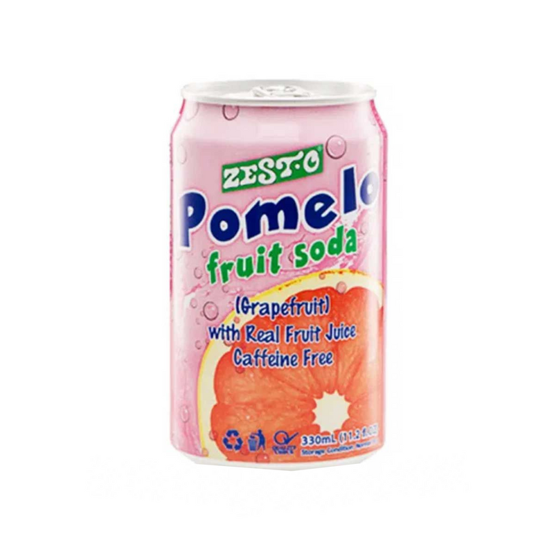 Zest-O Fruit Soda Pomelo Can 330ml